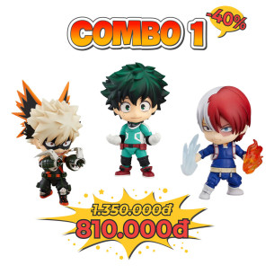 Combo 1: Mô Hình Nendroid 3 Nhân Vật