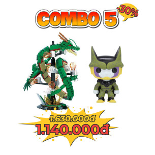 Combo 5: LEGO Shenron + Mô Hình Perfect Cell