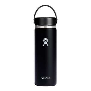 Bình Nước Giữ Nhiệt Hydro Flask Wide Flex Cap 20 Oz - 591ml - Black