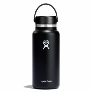 Bình Nước Giữ Nhiệt Hydro Flask Wide Flex Cap 32 Oz - 946ml - Black