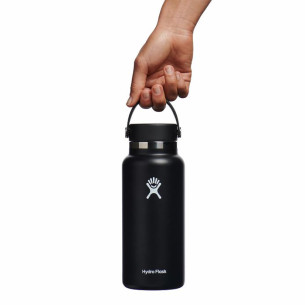 Bình Nước Giữ Nhiệt Hydro Flask Wide Flex Cap 32 Oz - 946ml - Black