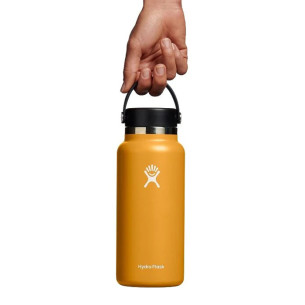 Bình Nước Giữ Nhiệt Hydro Flask Wide Flex Cap 32 Oz - 946ml - Fossil