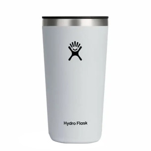 Ly Nước Giữ Nhiệt Hydro Flask All Around Tumbler Press-In Lid 20 Oz - 591ml - White