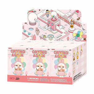 POPMART - FULL SET CRYBABY - Crying Again Series Vinyl Face Plush - Blind Box