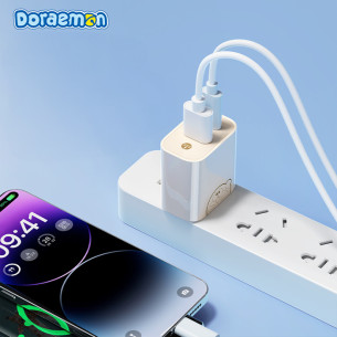 Rock - Doraemon A+C PD20W Charger Rock - Doraemon A+C PD20W Charger