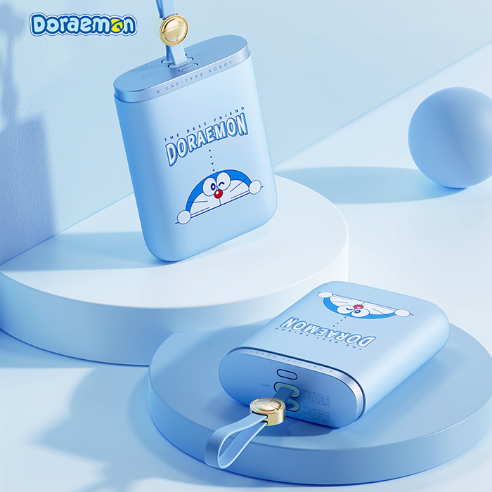 Rock - Doraemon Energy Bag With Cable Fast Charging Power Bank 10000mah