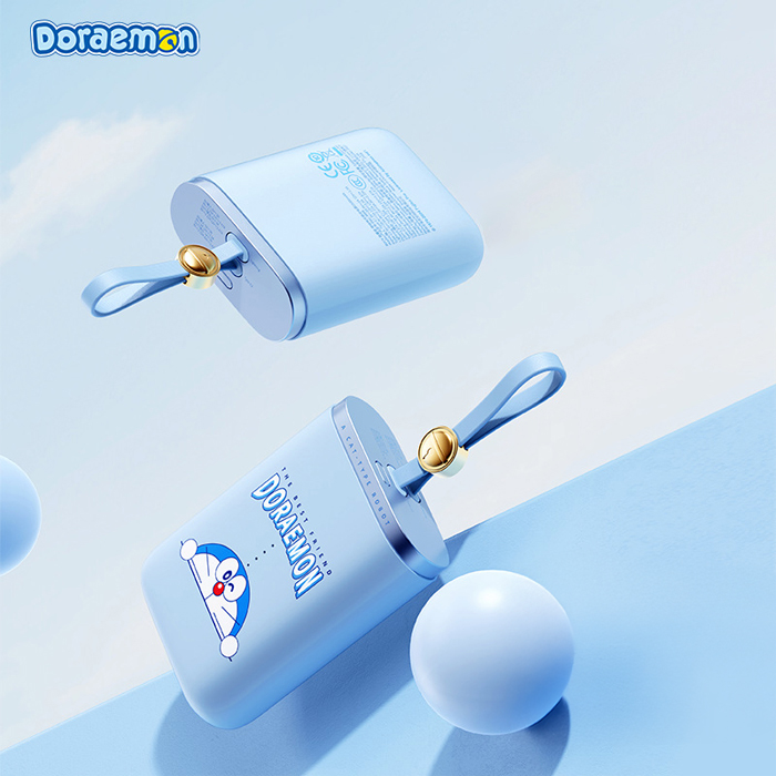 Rock - Doraemon Energy Bag With Cable Fast Charging Power Bank 10000mah