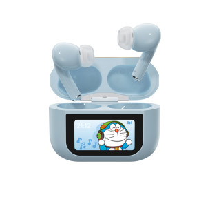 Rock - Doraemon A5 Pro Smart Screen Anc Active Noise Cancelling Bluetooth Headphones