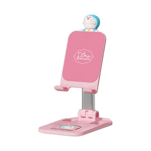 Rock - Giá Đỡ Điện Thoại Doraemon Desktop Folding Phone Stand-  Pink