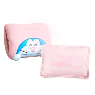Rock - Doraemon Hot Water Bag - Pink Rock - Doraemon Hot Water Bag - Pink