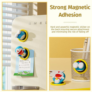 Rock - Doraemon Pass Loop Fridge Magnet - Sudden Appear 