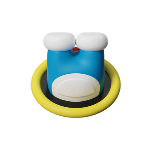 Rock - Doraemon Pass Loop Fridge Magnet - Passing Through 