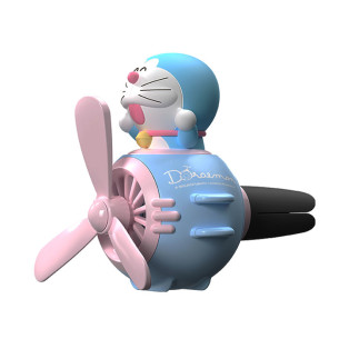 Rock - Doraemon Small Airplane Car Air Vent Aromatherapy - Pink Rock - Doraemon Small Airplane Car Air Vent Aromatherapy - Pink