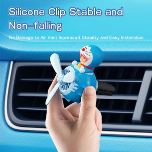 Rock - Doraemon Small Airplane Car Air Vent Aromatherapy - Blue Rock - Doraemon Small Airplane Car Air Vent Aromatherapy - Blue