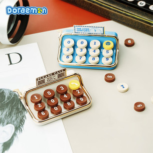 Rock - Doraemon Car Retro Parking Number Plate