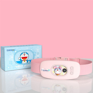 Rock - Doraemon Warm Palace Massager - Pink