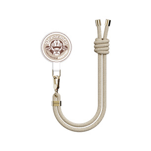 Rock - Doraemon Wrist Lanyard - Beige