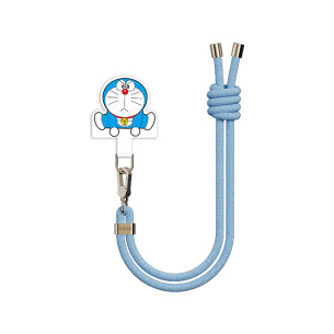 Rock - Doraemon Wrist Lanyard - Blue