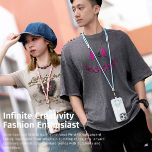 Rock - Doraemon Wrist Lanyard - Blue