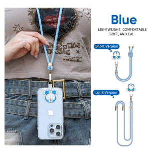 Rock - Doraemon Mobile Phone Strap - Blue