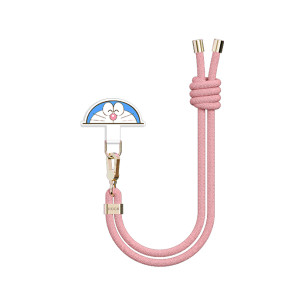 Rock - Doraemon Wrist Lanyard - Pink