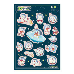 Rock - Doraemon Life Series Stickers Space Series