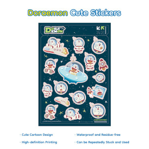 Rock - Doraemon Life Series Stickers Space Series Rock - Doraemon Life Series Stickers Space Series