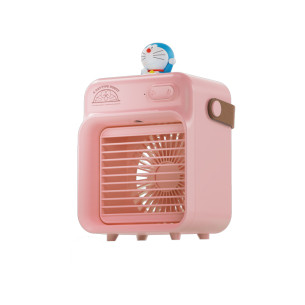 Rock - Doraemon F20 Water Cooling Fan - Pink