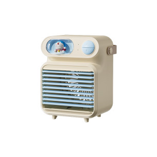 Rock - Doraemon Desktop Water Cooling Fan - White