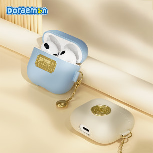 Rock - Case Doraemon Airpods Pro 2 Leather - Gray