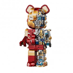 Combo 19: Mô Hình Lắp Ghép Bear Robot - Iron Man + LEGO Pokemon