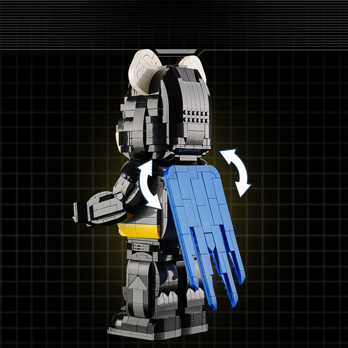 Mô hình lắp ghép - Bear Robot - Batman 188006