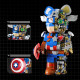 Mô hình lắp ghép - Bear Robot - Captain America 18809