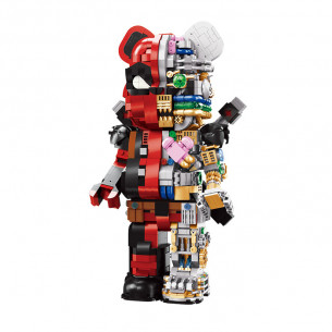 Combo 20: Mô Hình Lắp Ghép Bear Robot - Deadpool + Mô Hình Funko POP! Golden Frieza