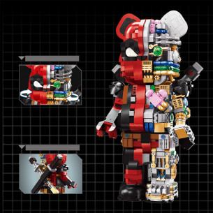 Mô hình lắp ghép - Bear Robot - Deadpool 188014