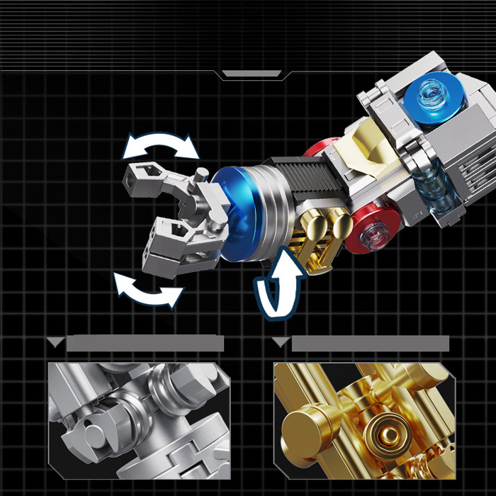 Mô hình lắp ghép - Bear Robot - Gundam 18802