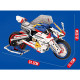 Mô hình lắp ghép - RX78 Gundam Motorcycle - 5009