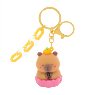 Móc Khoá trang trí Noel - BUUDDHA Capybara 