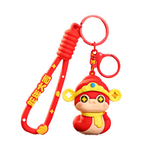 Móc Khoá trang trí Tết -  Snake Thần Tài