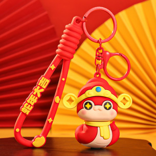 Móc Khoá trang trí Tết -  Snake Thần Tài Móc Khoá trang trí Tết -  Snake Thần Tài