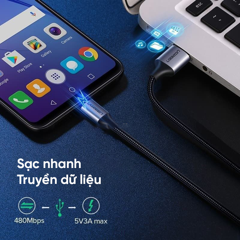 ugreen micro usb to usb a20 cable 2m 02