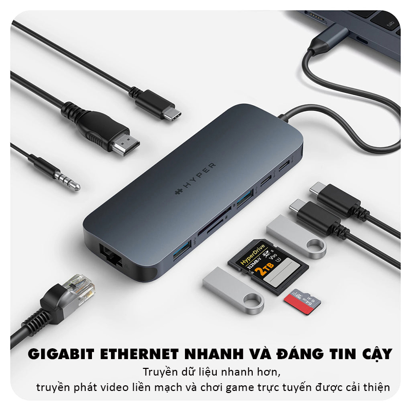 HyperDrive Next 10 Port USB-C Hub