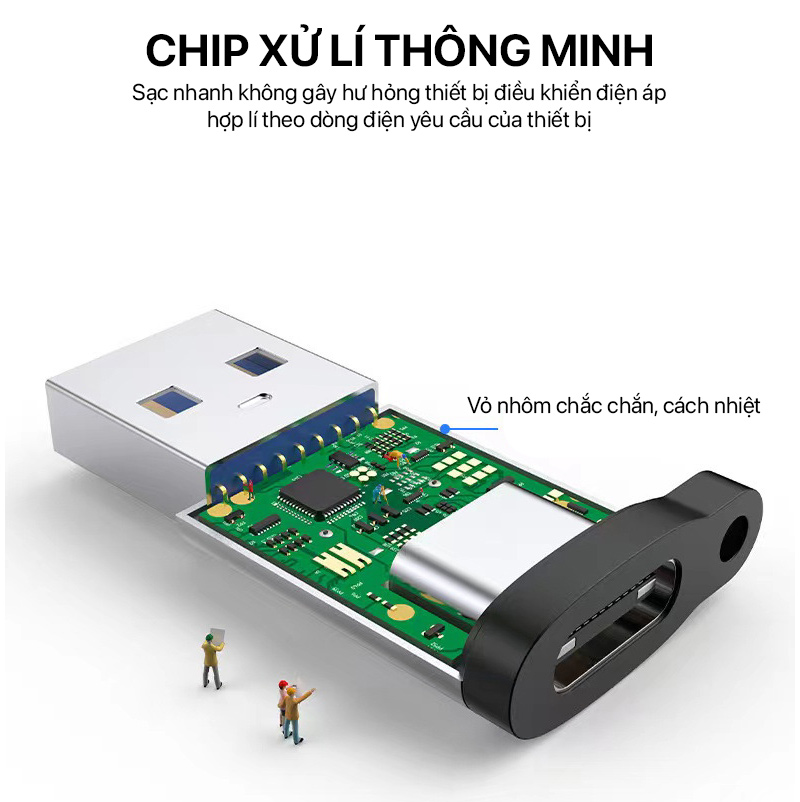 philips bo chuyen usb 3 male to type c female swa3070 04