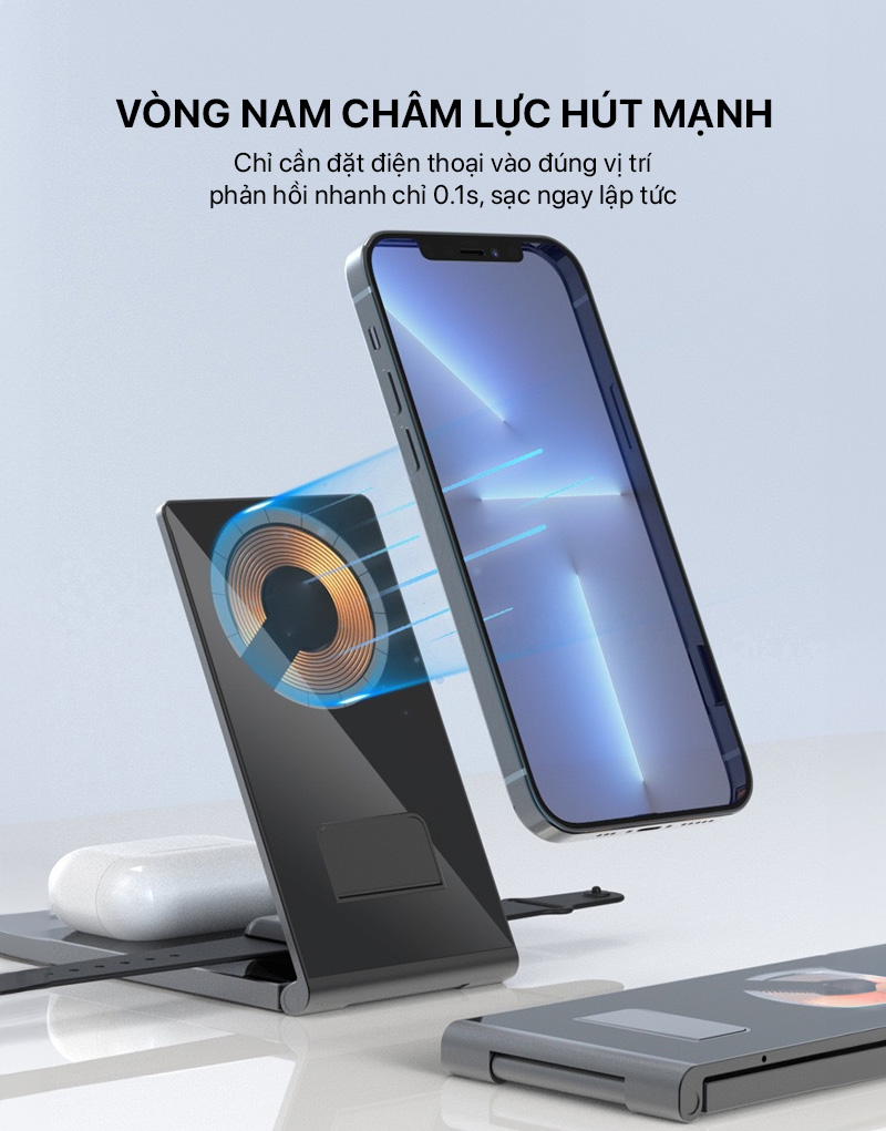 philips foldable stand 4 in 1 magnectic wireless charger 02