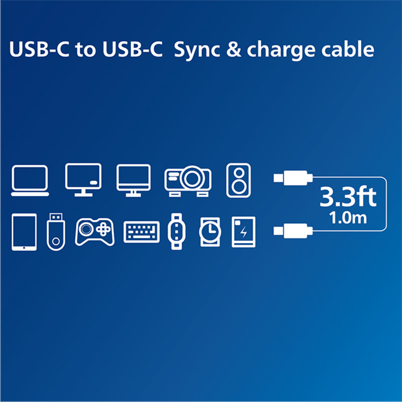 sync & charge type c to type c 1m 01