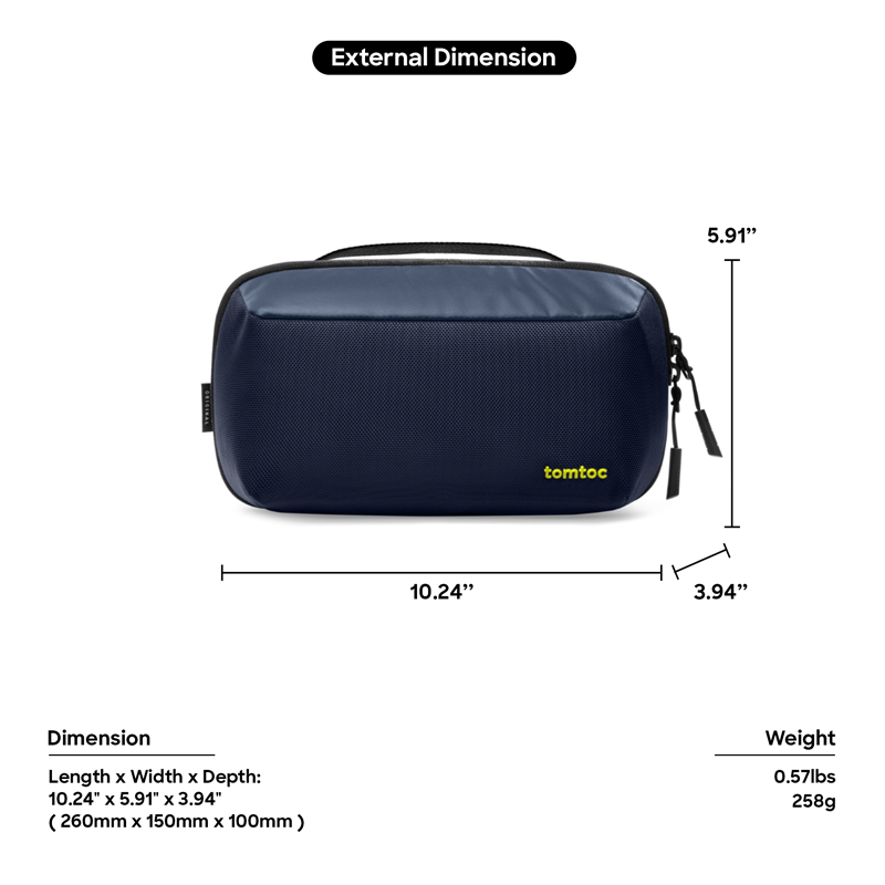 tui phu kien tomtoc navigator t13 3l accessory navy blue 03