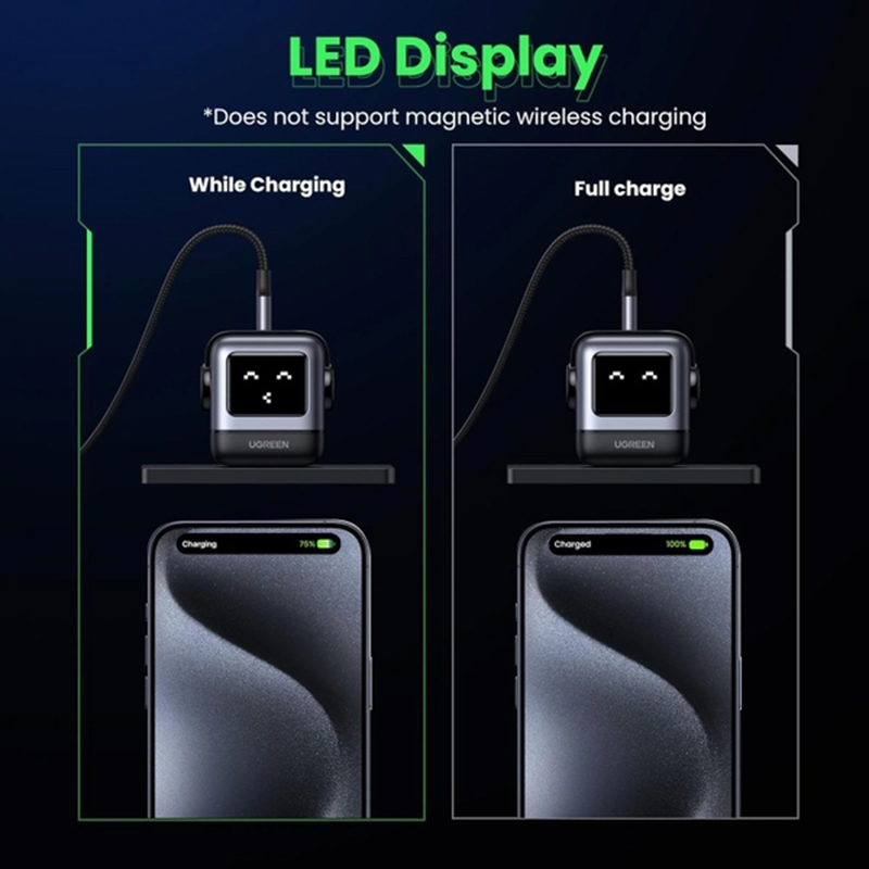 Ugreen - Nexode RG GaN Fast Charger 30W - Gray