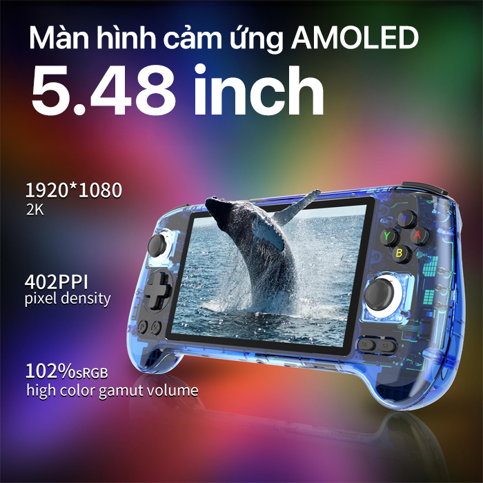 anbernic retro game handheld rg556 128gb 43