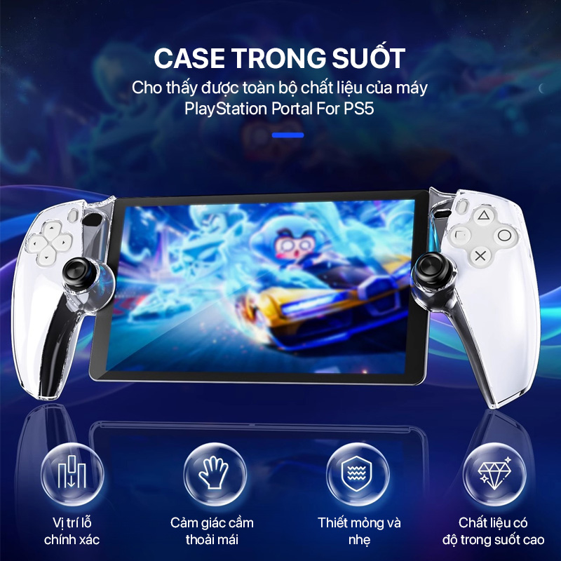 iine playstation portal for ps5 crystal case 01