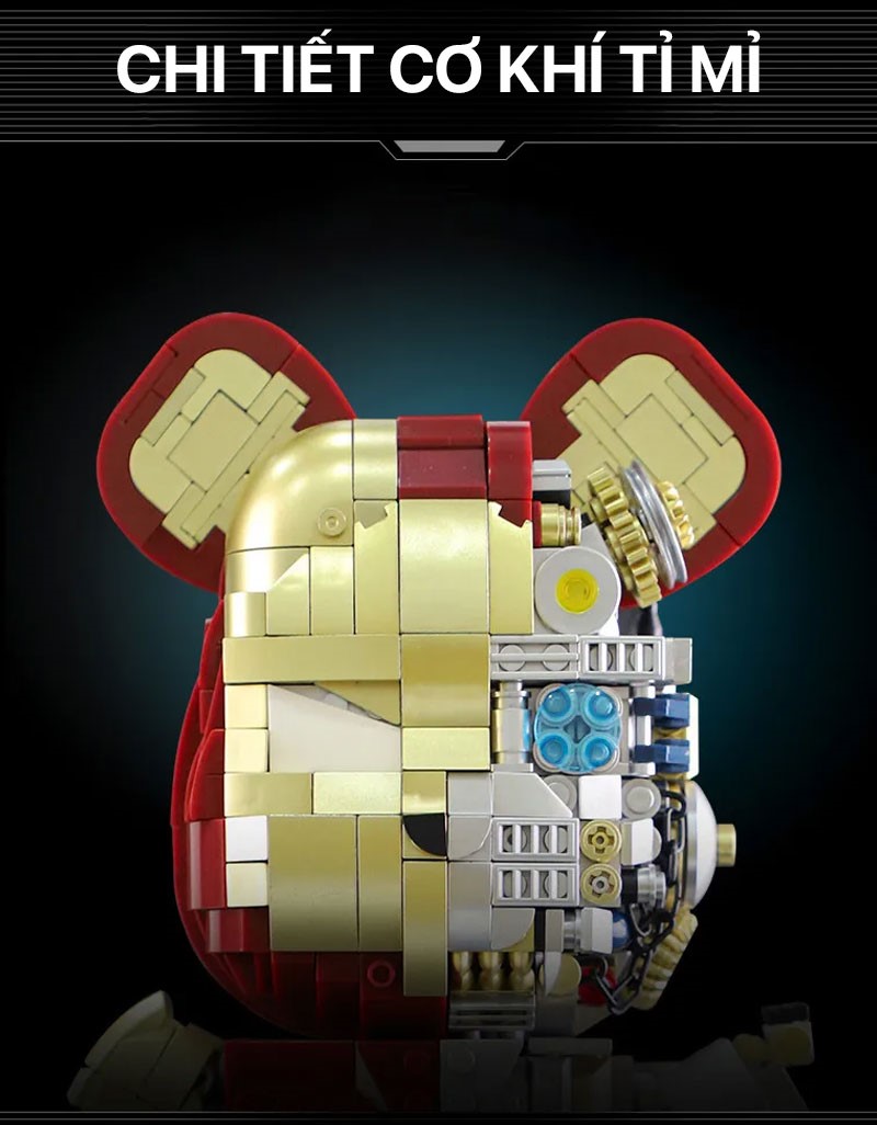 mo hinh lap ghep bear robot 03
